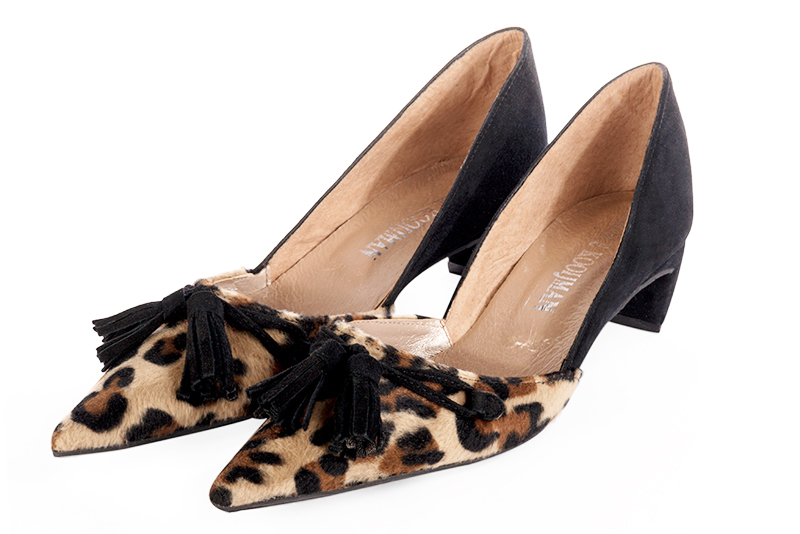 Escarpin leopard outlet petit talon